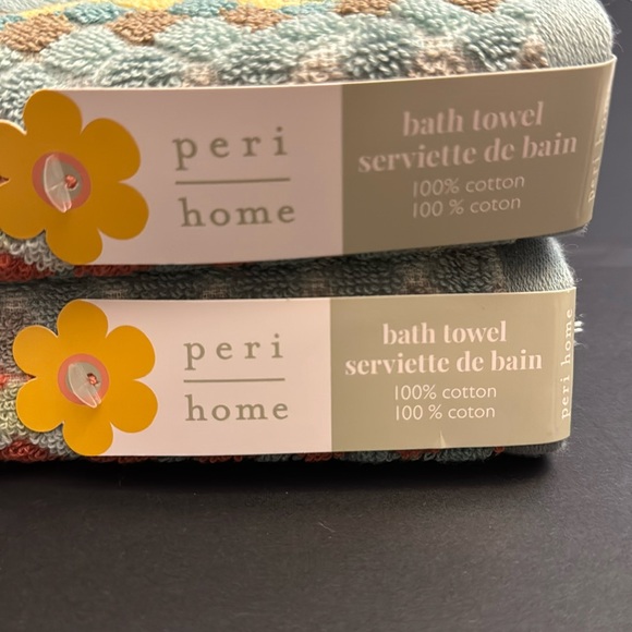 2pc PERI HOME 100% Cotton Bath Towel Set - Cirque Spice - Picture 3 of 6